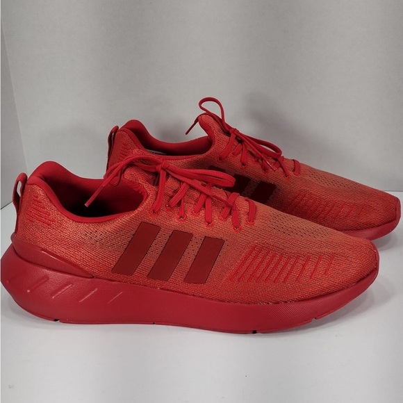 Adidas Red Athletic Men's Shoes size 12 pre owned Exellent condition - Picture 6 of 9